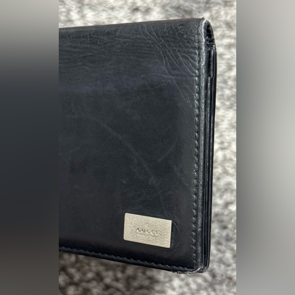 Gucci black leather bifold wallet - Picture 15 of 15